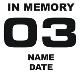 memorial sports number