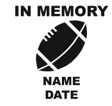 memorial football